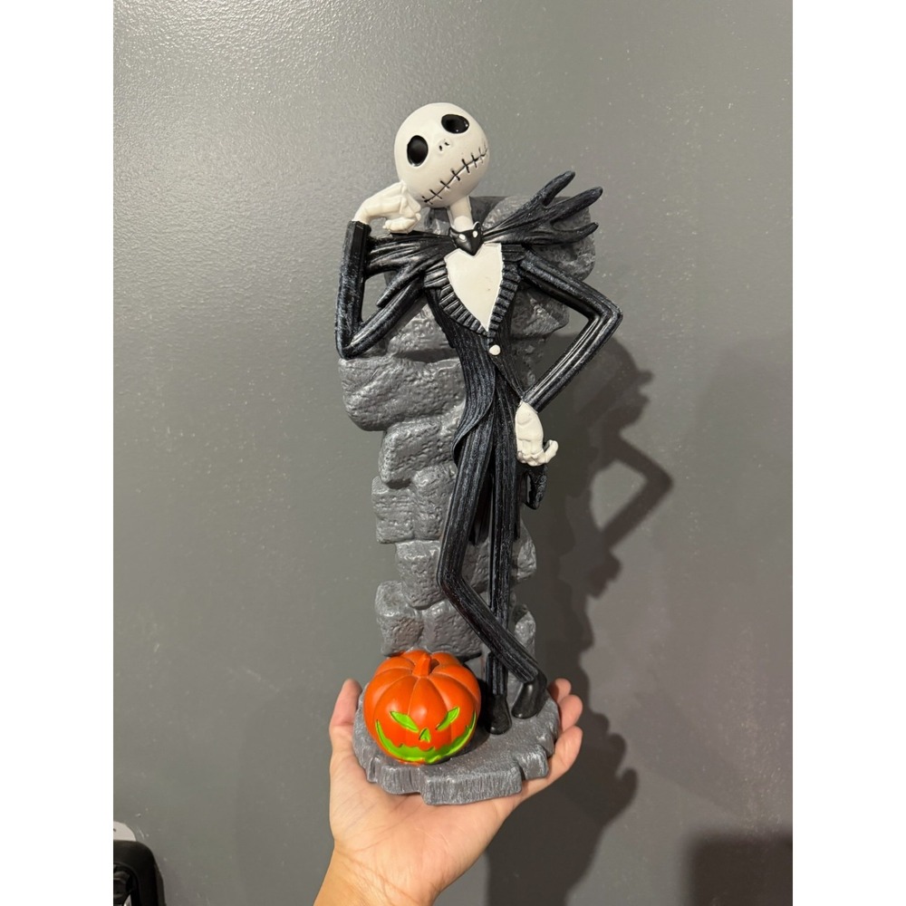 Disney Nightmare Before Christmas Jack Skellington Figurine Halloween Decor